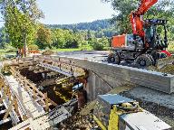 Baustelle Primbrcke bis zur Fertigstellung 11/2018, Copyright: W. Schwenk