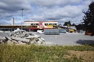 Abriss des Einkaufszentrums Saline 5 im Juli 2017; Ansicht von Osten, Copyright: R.Kleinfeld    ; Kleini    Picture    Art 