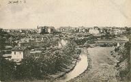 Blick ins Neckartal um das Jahr 1910