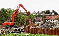 Bauarbeiten am Neckarwehr Drehersche Mhle 10/11.2018, Copyright: W. Sc hwenk