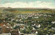 Blick vom Hochturm um das Jahr 1905