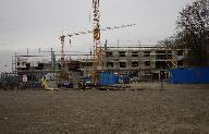 Neubau des Spitals am Ngelesgraben am 11. Mrz 2012