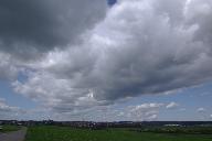 Wolken ber Rottweil am 2. Mai 2008