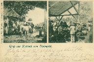 Viehmarkt beim Zollhusle um das Jahr 1898