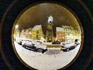 Wintereinbruch, Samstagabend 17.02.2018 in der Innenstadt, Copyright: W. Schwenk